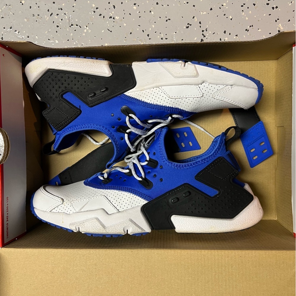 Nike Huarache Drift Royal White size 9